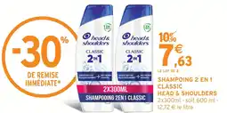 Intermarché Express Head & shoulders shampooing 2 en 1 classic offre