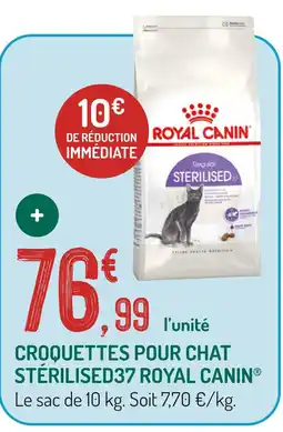 Botanic Royal canin croquettes pour chat sterilised37 offre