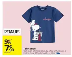 Carrefour T-shirt enfant offre
