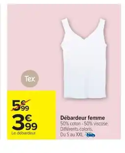Carrefour TEX Débardeur femme offre
