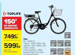 Carrefour TOPLIFE Vélo offre