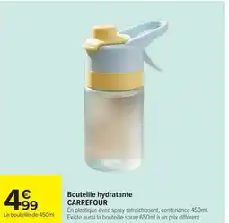 Carrefour CARREFOUR Bouteille hydratante offre