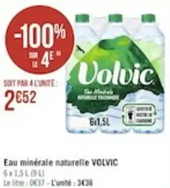 Eau minérale naturelle VOLVIC
