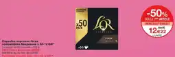 Monop' Capsules espresso forza compatibles Nespresso x 50 L'OR offre