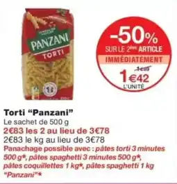 Monop' Torti panzani offre