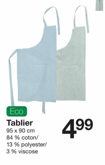 Zeeman Tablier offre