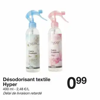 Zeeman Désodorisant textile hyper offre