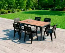 Brico Dépôt Table de jardin futura offre