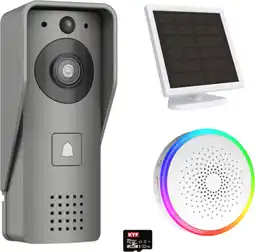 Brico Dépôt Portier vidéo solaire hd 3mp sans fil offre