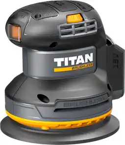 Brico Dépôt Titan ponceuse excentrique 18v 125mm nue offre