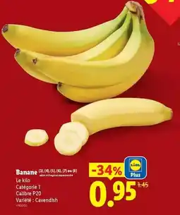 Lidl Lidl - banane offre