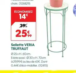 Truffaut Sellette veria truffaut offre