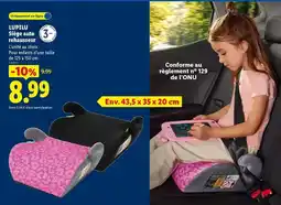Lidl Lupilu - sège auto télénticals offre