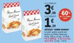 E.Leclerc Bonne maman - gâteaux offre