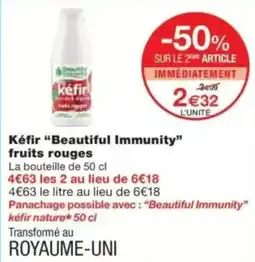 Monop' Kéfir beautiful immunity offre