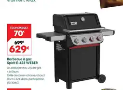 Truffaut WEBER Barbecue à gaz Spirit E-425 offre