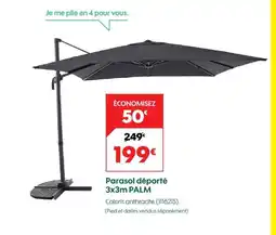 Truffaut Parasol déporté offre