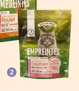 Truffaut Croquettes au saumon avec céréales pour chat offre
