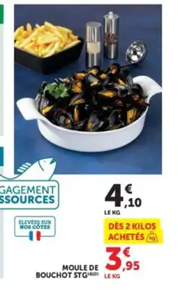 Super U Moule de bouchot stg offre
