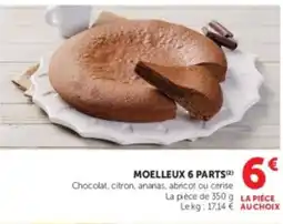 Super U Moelleux 6 parts offre