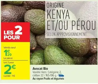 Avocat Bio