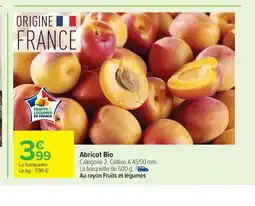 Carrefour Abricot Bio offre