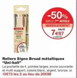 Monop' Rollers signo broad métalliques uni ball" offre