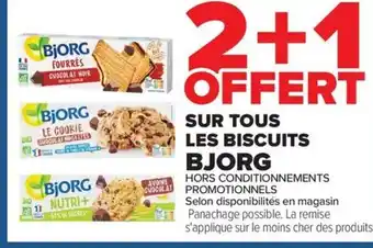 BJORG Sur tous les biscuits