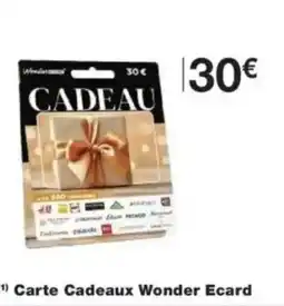 Monop' Carte cadeaux wonder ecard offre