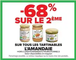 Carrefour L'AMANDAIE Sur tous les tartinables offre