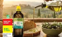 Carrefour CARAPELLI Huile d'olive vierge extra Bio offre