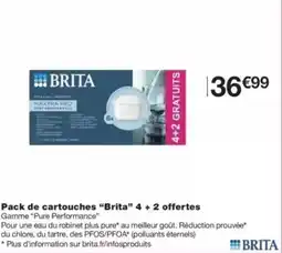 Monop' Pack de cartouches Brita 4 offre