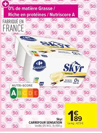 CARREFOUR SENSATION Skyr