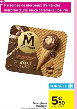 Carrefour MAGNUM Cônes glacés offre