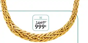 Collier or 750 Millièmes