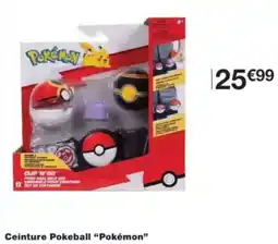Monop' Ceinture pokeball pokémon offre