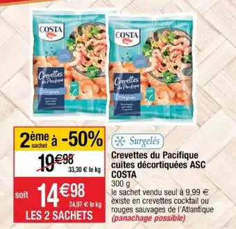 Cora x Carrefour Crevettes Du Pacifique offre