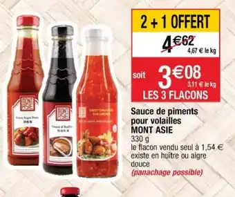 Cora x Carrefour Sauce de Piments offre