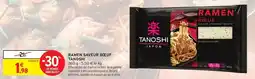 Intermarché Ramen saveur bœuf tanoshi offre