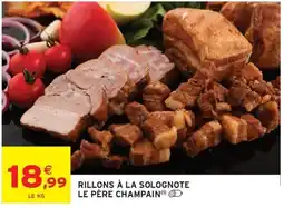Intermarché Rillons à la solognote le père champain offre
