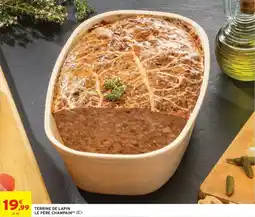 Intermarché Terrine de lapin le père champain offre