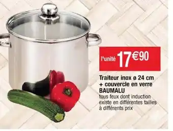 Cora x Carrefour Traiteur Inox 24cm offre