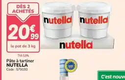 Promocash NUTELLA Pâte à tartiner offre