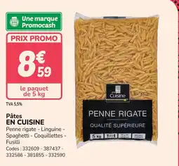 Promocash EN CUISINE Pâtes offre