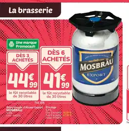 Promocash MOSBRAU Bière blonde d'Alsace Export offre