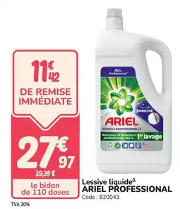 Promocash ARIEL PROFESSIONAL Lessive liquide offre