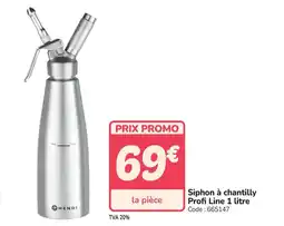 Promocash Siphon à chantilly Profi Line\ offre