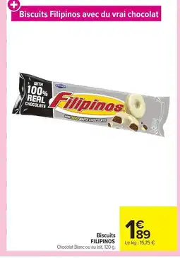 Carrefour FILIPINOS Biscuits offre