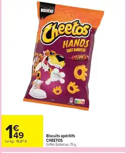 Carrefour CHEETOS Biscuits apéritifs offre
