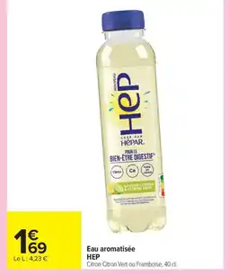 Carrefour HEP Eau aromatisée offre